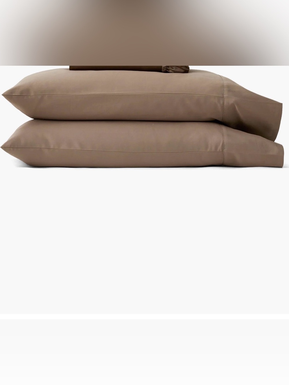 Boll & Branch NWT Signature Cotton Hemmed Pillowcase Set (2)  $70MSRP